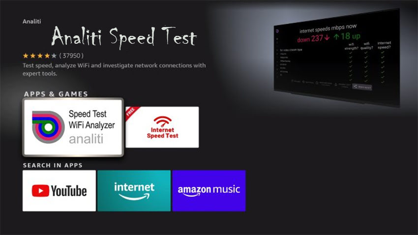 Analiti Speed Test