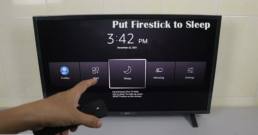 Put Firestick to Sleep