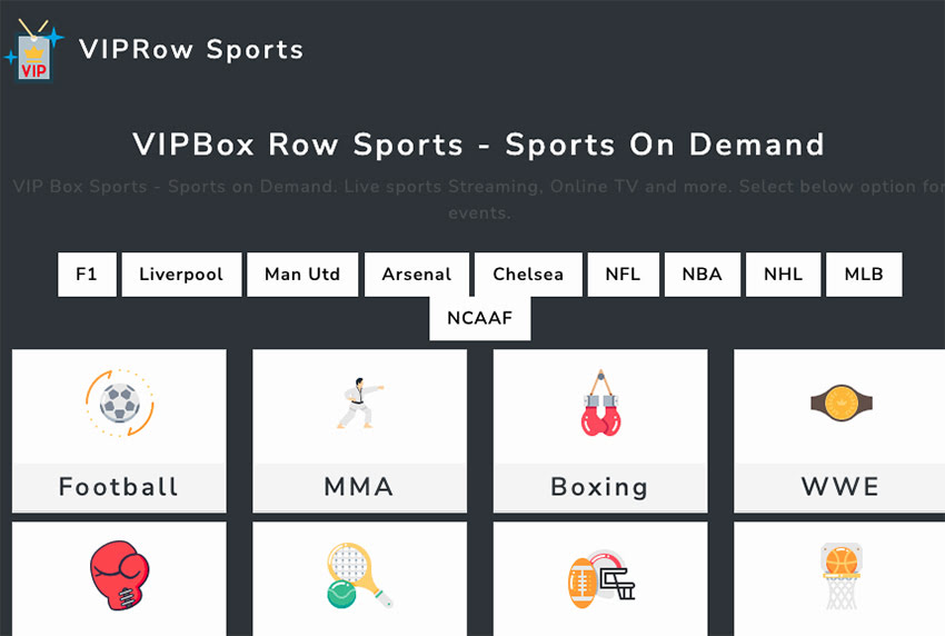 VIPRow Sports