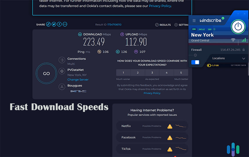 Fast Download Speeds