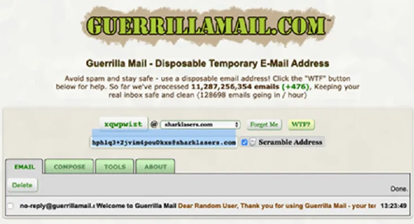 Guerrilla Mail