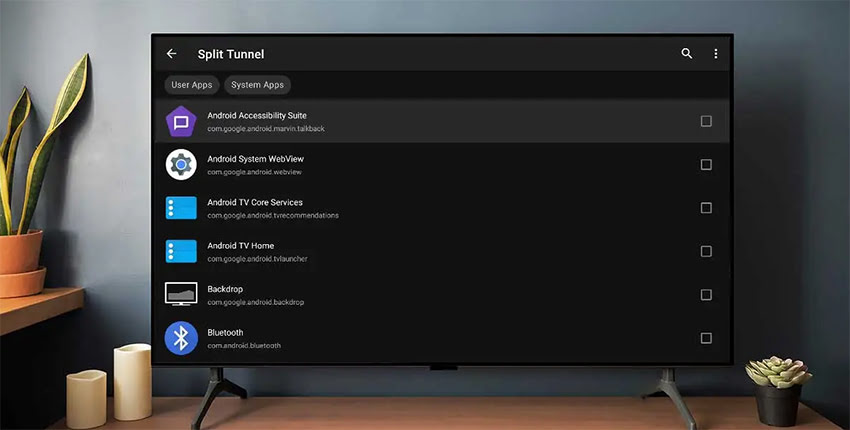 Split Tunneling on Firestick/Android TV