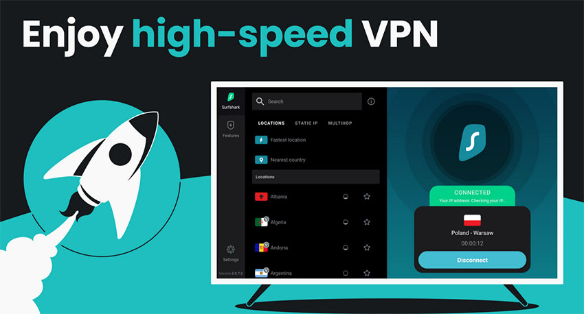 Surfshark & Streaming Apps