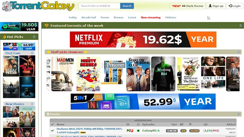 TorrentGalaxy